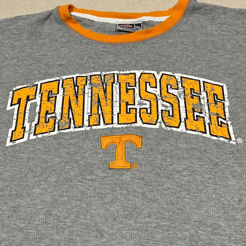 Colosseum Tennessee Volunteers Orange T NCAA Athletic TShirt Mens XXL Gray - Picture 6 of 10